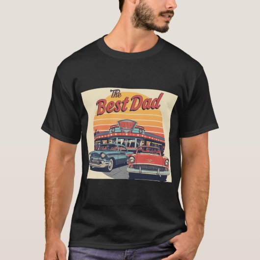 Das beste Papa-Restaurant T-Shirt (Vorderseite)