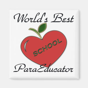 Das beste ParaEducator der Welt Magnet