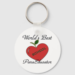 Das beste ParaEducator der Welt Schlüsselanhänger