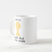 Das Beste Pickleball-Grandma-Geschenk der lustigen Kaffeetasse (Vorderseite Links)