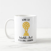 Das Beste Pickleball-Grandma-Geschenk der lustigen Kaffeetasse (Links)