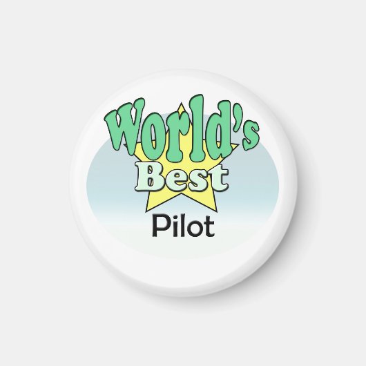 Das beste Pilotprogramm der Welt Magnet (Vorne)