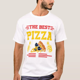Das beste Pizza-T-Shirt Lustiges Food-Lover-Shirt T-Shirt