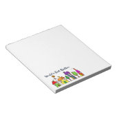 Das beste Realtor Fun House der Welt Notizblock (angewinkelt)