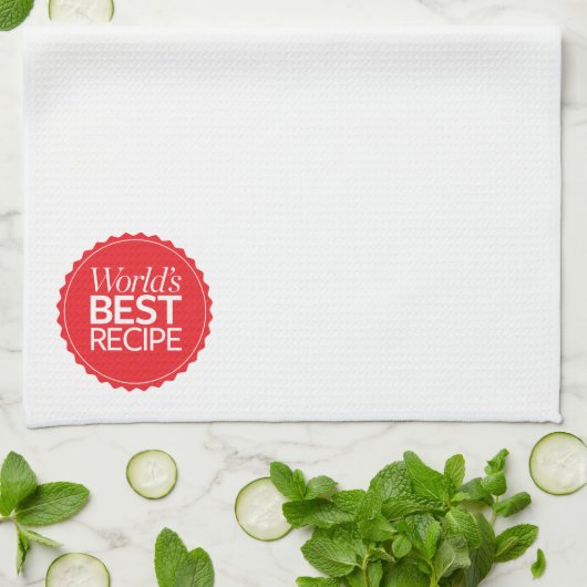 Das beste Rezept der Welt Küchentuch (Gefaltet)