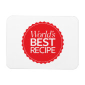 Das beste Rezept der Welt Magnet (Horizontal)