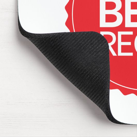 Das beste Rezept der Welt Mousepad (Ecke)