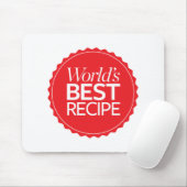 Das beste Rezept der Welt Mousepad (Mit Mouse)