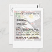 Das beste Rezept für alle Zeiten - Gospeltracker Postkarte (Vorne/Hinten)