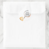 Das Beste seit geschnitten Brot Runder Aufkleber (Tasche)