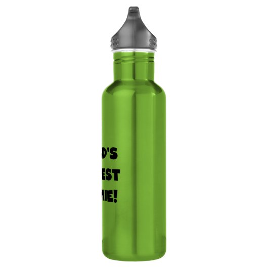 Das beste Spiel der Black Text World Trinkflasche (Rechts)