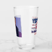 Das Beste steht noch bevor - Trump 2020 Glas (Rechts)