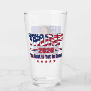 Das Beste steht noch bevor - Trump 2020 Glas