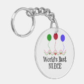 Das beste Stück der Welt Schlüsselanhänger (Vorderseite links)