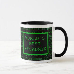 Das beste SysAdmin der Welt Tasse