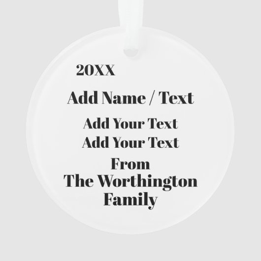 Das beste Teacher-Ornament der Welt Ornament (Rückseite)