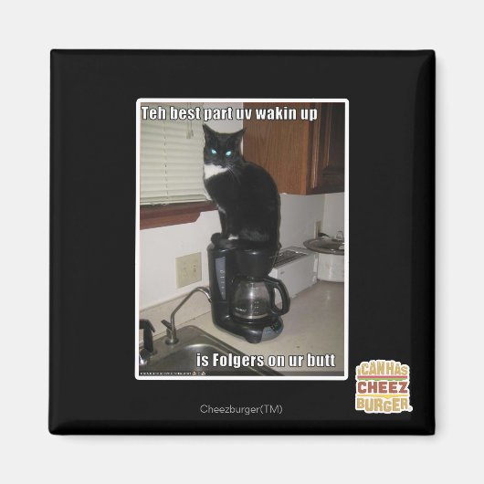 das beste Teil uv aufwachen Magnet (Vorne)