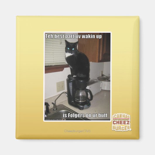 das beste Teil uv aufwachen Magnet (Vorne)