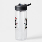 Das beste Textdesign für den Vater Trinkflasche (Links)