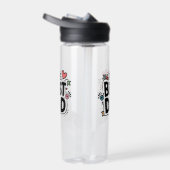 Das beste Textdesign für den Vater Trinkflasche (Rechts)