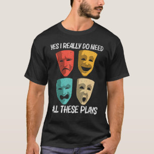 Das beste Theater für Männer - Das Broadway-Musica T-Shirt