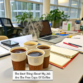 Das Beste über meine Job Funny Statement weiß Schreibtischnamensplakette