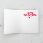 Das beste Valentine Feiertagskarte (Innenseite)