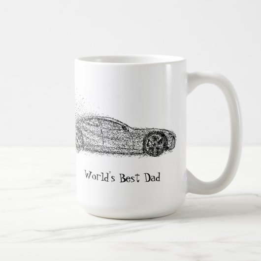 Das beste Vater-Angebot der Welt für Kraftfahrzeug Kaffeetasse (Rechts)