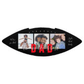 DAS BESTE VATER-Custom-Foto DER WELT Personalisier Football (Panel)
