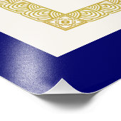 Das beste Vater-Zertifikat der modernen Funny Worl Fotodruck (Ecke)