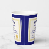 Das beste Vater-Zertifikat der modernen Funny Worl Pappbecher (Rechts)