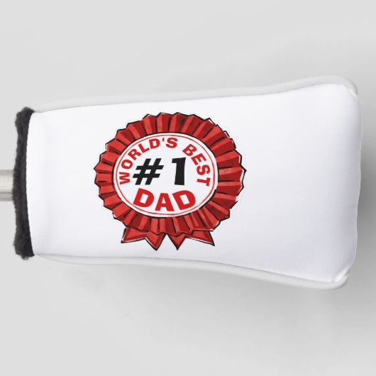 Das beste Vater-Zitat der Welt, Red Ribbon Golf Headcover (Vorderseite)