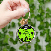 Das beste Vaterrecht Schlüsselanhänger (Hand)