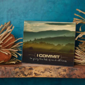 Das Beste von mir inspirierende Plaque Fotoplatte (Seite)