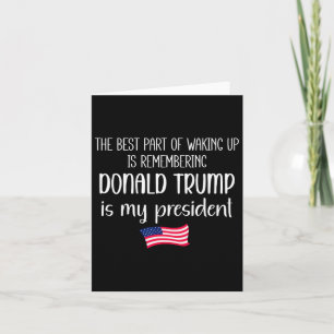 Das Beste, was Geweckt werden kann, ist, dass Trum Karte
