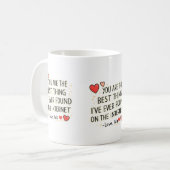 Das Beste, was ich je im Internet gefunden habe Ta Kaffeetasse (Vorderseite Links)