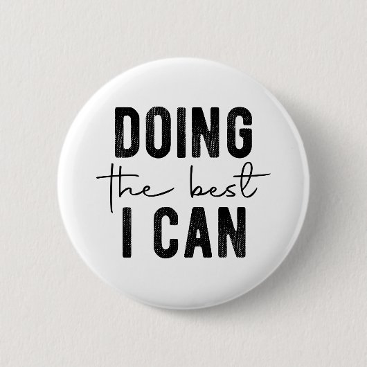 Das Beste, was ich kann Button (Vorderseite)