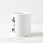 Das Beste, was ich kann Kaffeetasse (Mittel)