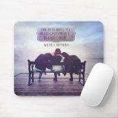 Das Beste, was im Leben erhalten bleibt Mousepad (Mit Mouse)