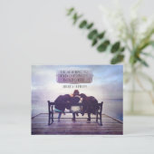 Das Beste, was im Leben erhalten bleibt Postkarte (Stehend Vorderseite)