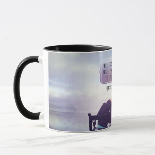 Das Beste, was im Leben erhalten bleibt Tasse (Links)