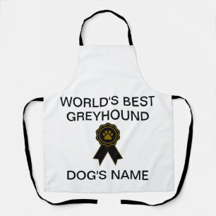Das beste Windhunddesign der Welt Schürze