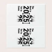 Das Beste wird noch 2025 kommen (Außenseite Aufgefaltet)