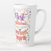 Das Beste wünscht ein herzliches Willkommen Milchtasse (Rechts)