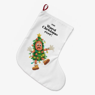 Das beste Wurst-Weihnachten ever! Lustige Salami  Großer Weihnachtsstrumpf