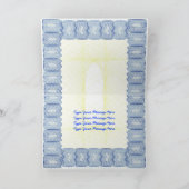 Das beste Zeugnis für den Vater der Welt Karte (Innenseite)