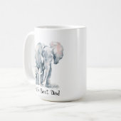 Das beste Zitat für afrikanische Tierwelt in Eleph Kaffeetasse (Vorderseite Links)