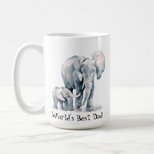 Das beste Zitat für afrikanische Tierwelt in Eleph Kaffeetasse (Links)