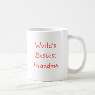 Das Bestest der Welt Großmutter Kaffeetasse