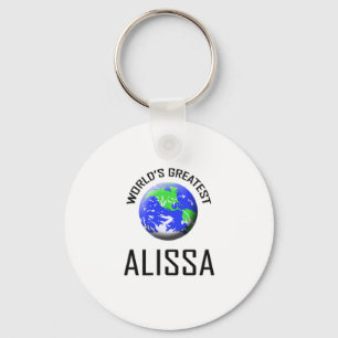 Das bestste Alissa der Welt Schlüsselanhänger